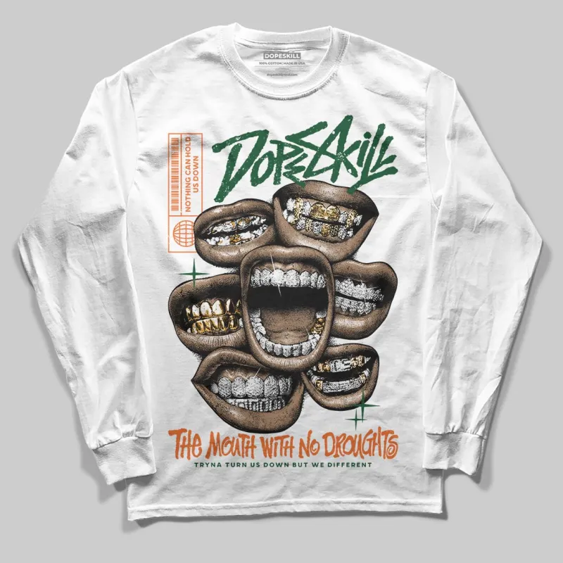 Fruits Of Our Labor 3s x Solefly DopeSkill Long Sleeve T-Shirt The Mouth With No Droughts Graphic sold by DopeSkill