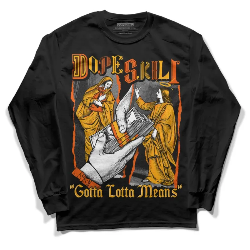 Black Taxi 12s DopeSkill Long Sleeve T-Shirt Gotta Lotta Means Graphic sold by DopeSkill