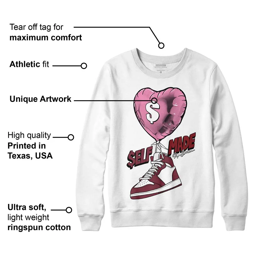 Team Red 1s DopeSkill Sweatshirt Self Made Graphic sold by DopeSkill product image thumbnail 3