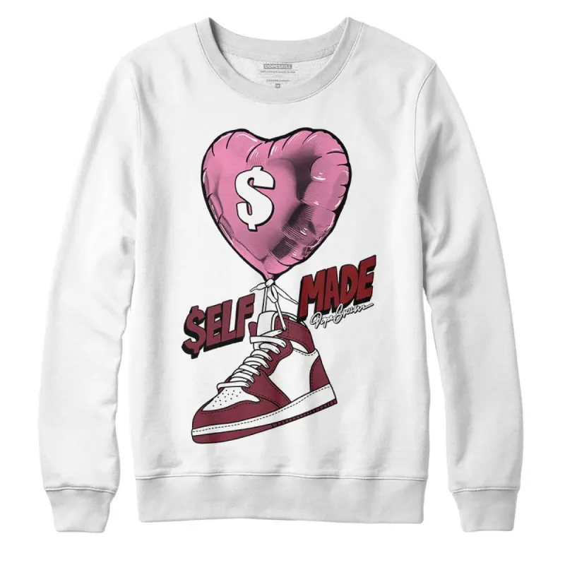 Team Red 1s DopeSkill Sweatshirt Self Made Graphic sold by DopeSkill