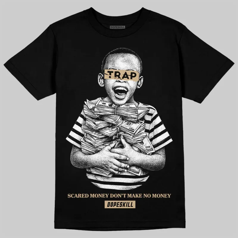 TAN 'Scared Money Don't Make No Money' DopeSkill Graphic T-Shirt sold by DopeSkill