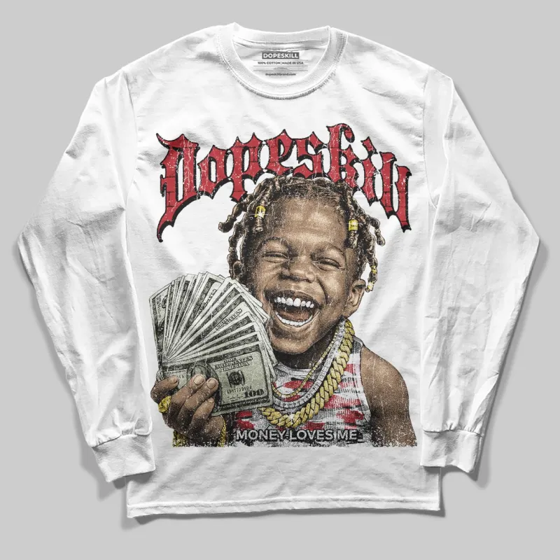 Bugs Bunny 8s DopeSkill Long Sleeve T-Shirt Money Loves Me Graphic sold by DopeSkill
