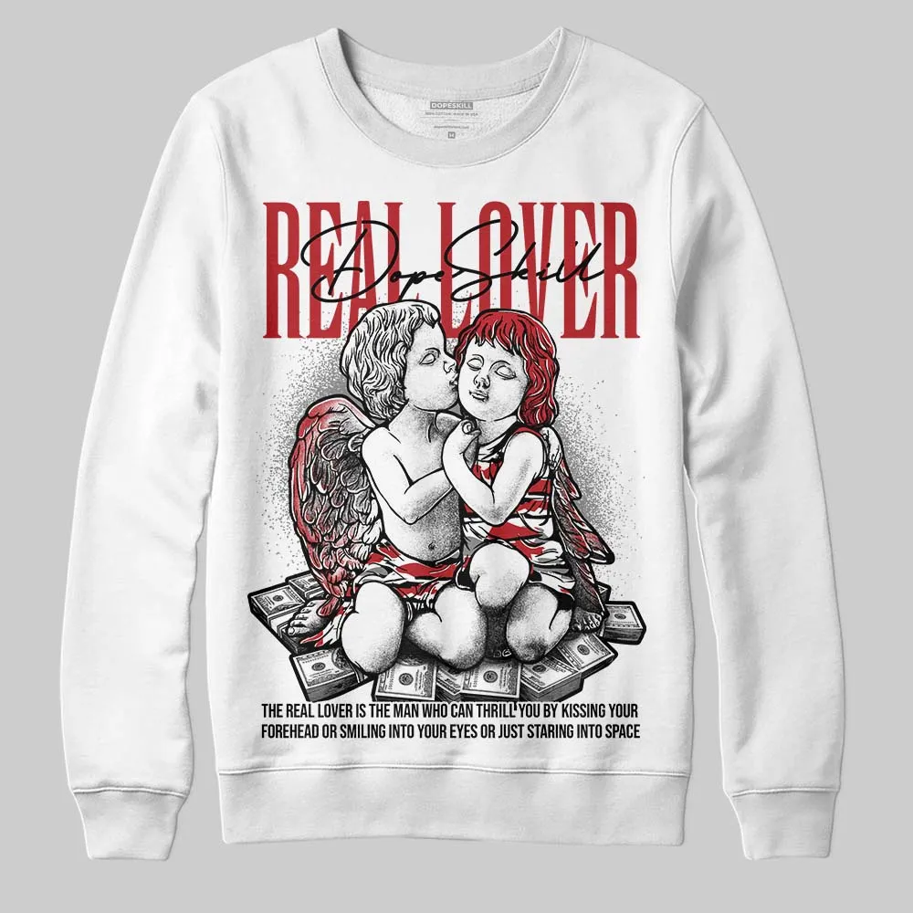 Bugs Bunny 8s DopeSkill Sweatshirt Real Lover Graphic sold by DopeSkill