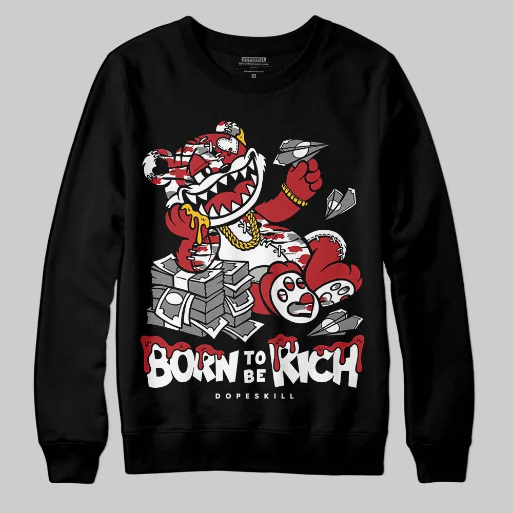 Bugs Bunny 8s DopeSkill Sweatshirt Born To Be Rich Graphic sold by DopeSkill product image thumbnail 2
