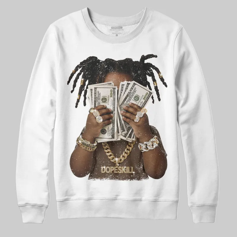 A Ma Maniere x Dark Mocha 4s DopeSkill Sweatshirt Rich Youth Graphic sold by DopeSkill