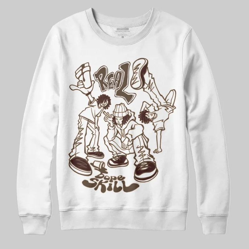A Ma Maniere x Dark Mocha 4s DopeSkill Sweatshirt Real Y2K Players Graphic sold by DopeSkill