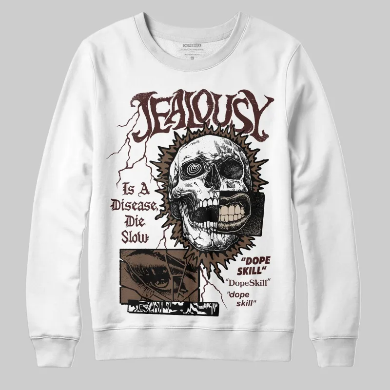 A Ma Maniere x Dark Mocha 4s DopeSkill Sweatshirt Jealousy Graphic sold by DopeSkill