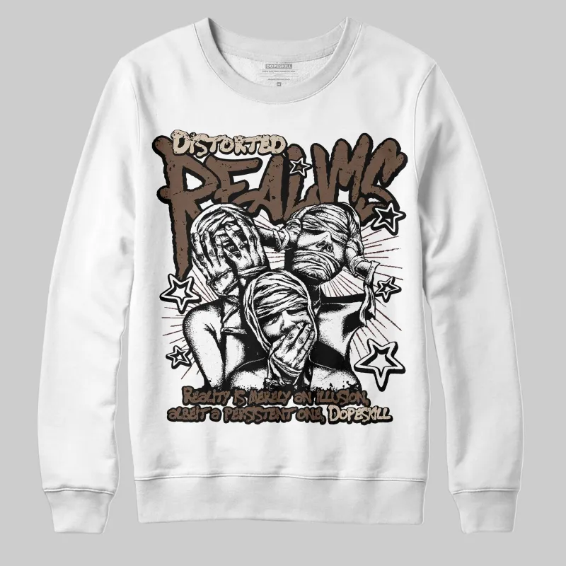 A Ma Maniere x Dark Mocha 4s DopeSkill Sweatshirt Distorted Realms Graphic sold by DopeSkill