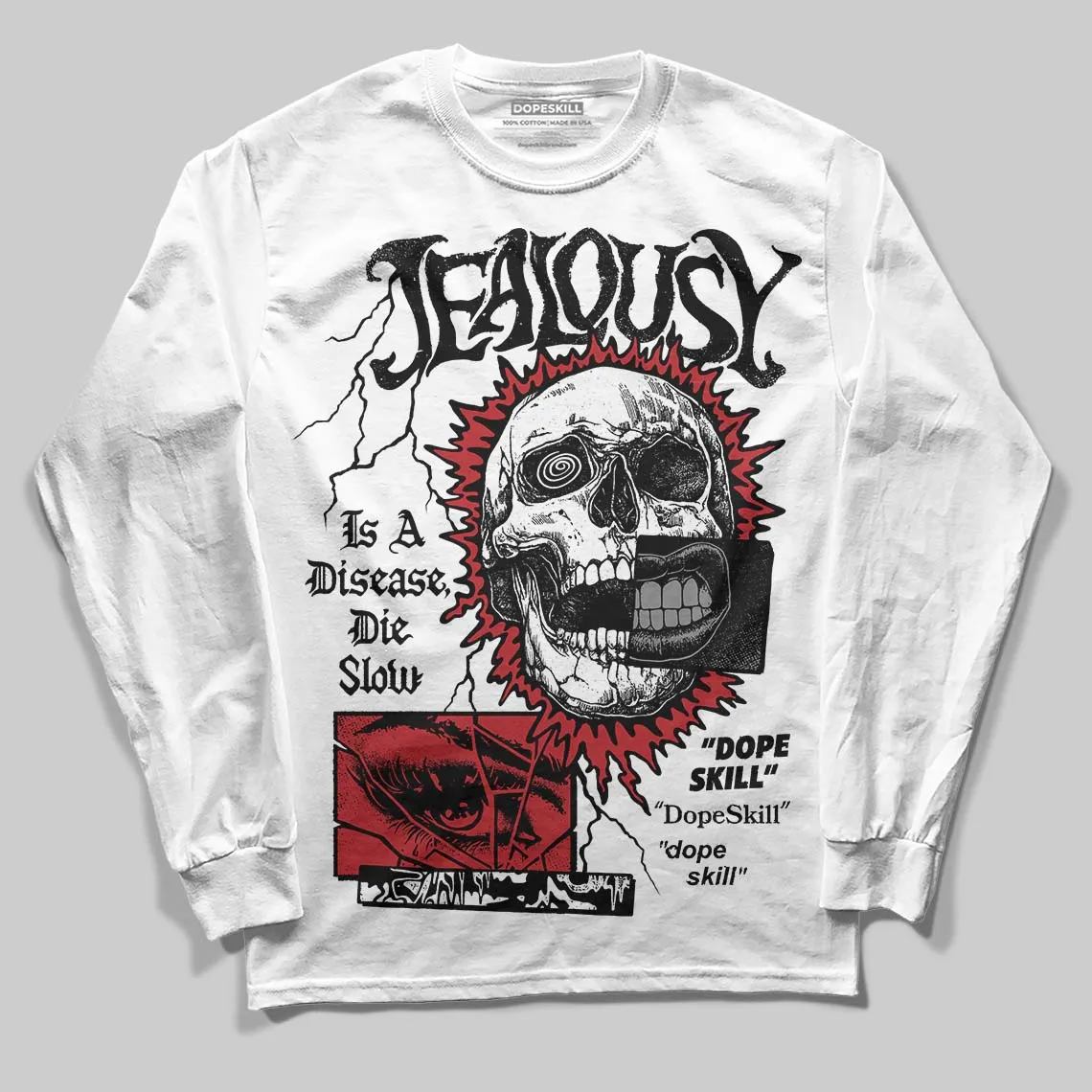 Bugs Bunny 8s DopeSkill Long Sleeve T-Shirt Jealousy Graphic sold by DopeSkill