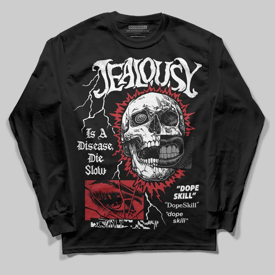 Bugs Bunny 8s DopeSkill Long Sleeve T-Shirt Jealousy Graphic sold by DopeSkill product image thumbnail 2