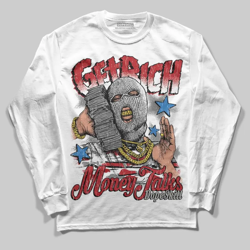 Bugs Bunny 8s DopeSkill Long Sleeve T-Shirt Get Rich Graphic sold by DopeSkill