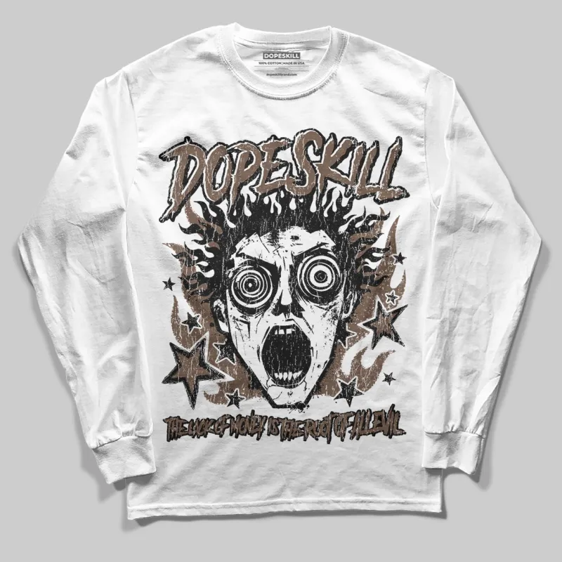 A Ma Maniere x Dark Mocha 4s DopeSkill Long Sleeve T-Shirt Root of Evil Graphic sold by DopeSkill
