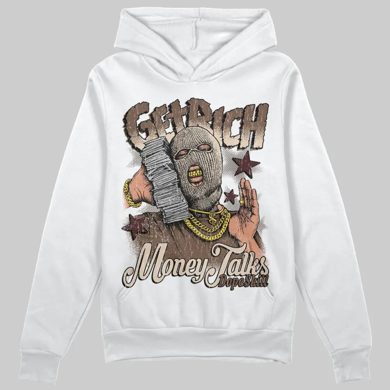 A Ma Maniere x Dark Mocha 4s DopeSkill Hoodie Sweatshirt Get Rich Graphic sold by DopeSkill