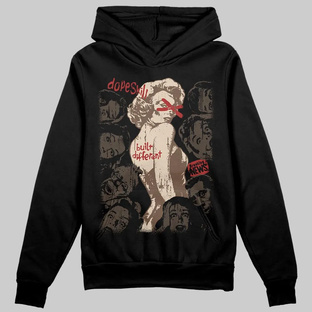 A Ma Maniere x Dark Mocha 4s DopeSkill Hoodie Sweatshirt Built Different Graphic sold by DopeSkill product image thumbnail 2