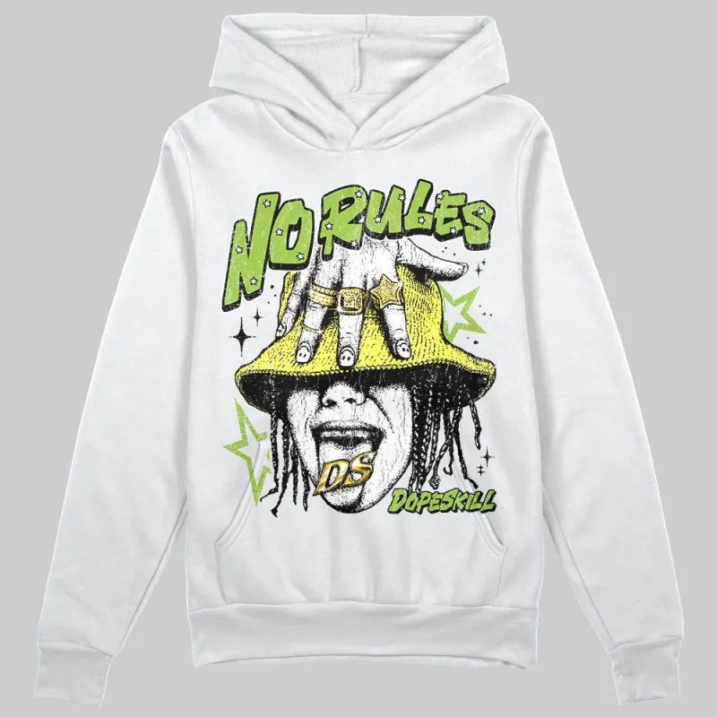 Green 'No Rules' DopeSkill Graphic Hoodie sold by DopeSkill