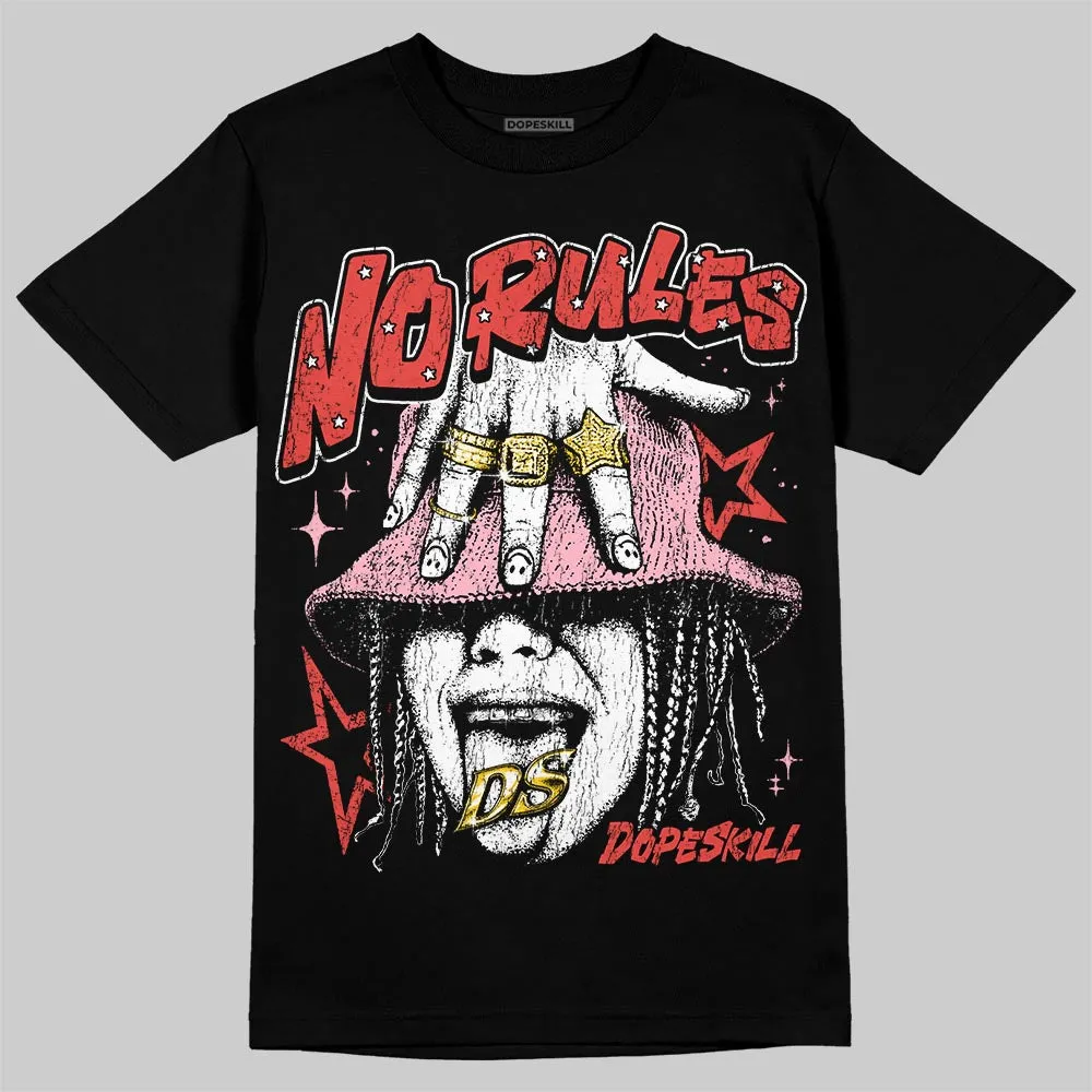 Red 'No Rules' DopeSkill Graphic T-Shirt sold by DopeSkill