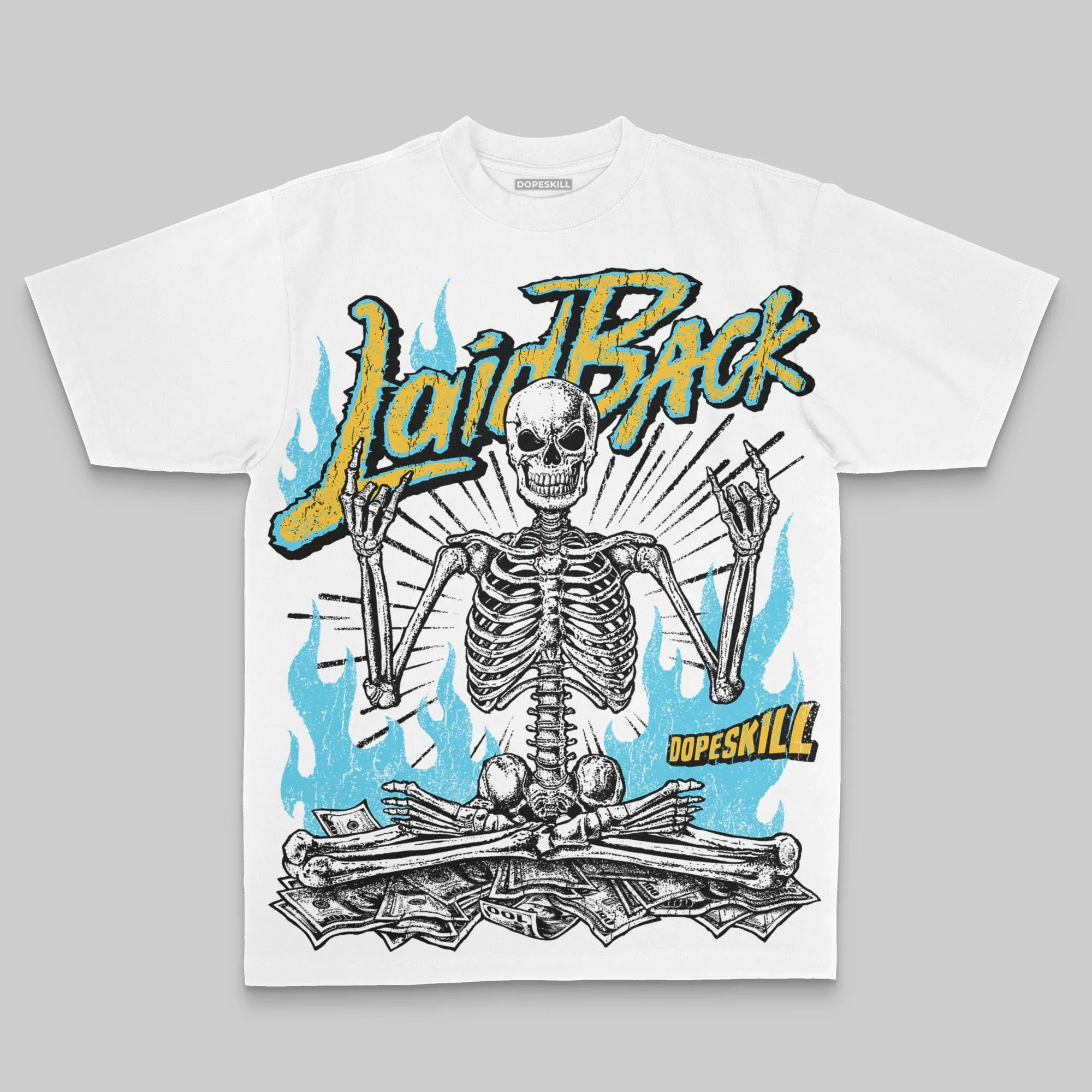 Gamma 11s DopeSkill Oversize Print T-Shirt Laid Back Graphic sold by DopeSkill product image thumbnail 2