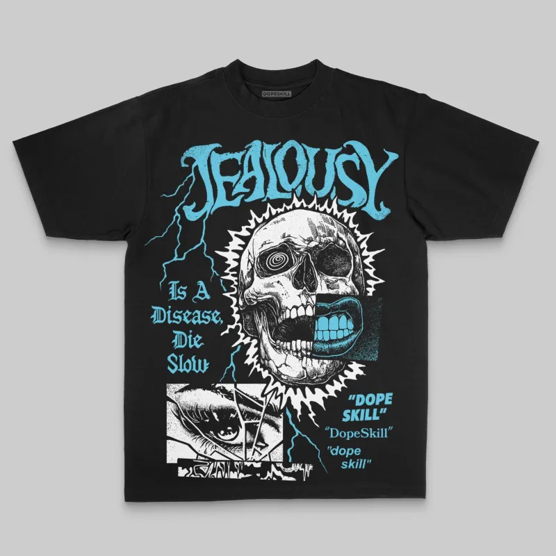Gamma 11s DopeSkill Oversize Print T-Shirt Jealousy Graphic sold by DopeSkill