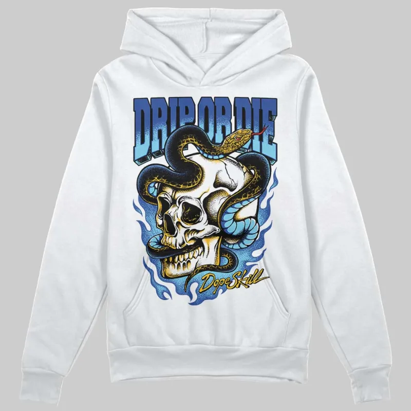 Royal Blue 'Drip or Die' DopeSkill Graphic Hoodie sold by DopeSkill