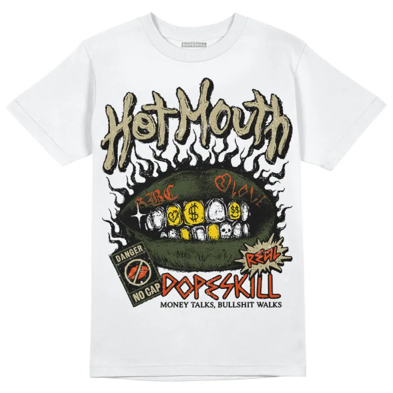 Olive Collection DopeSkill T-Shirt Hot Mouth Graphic sold by DopeSkill