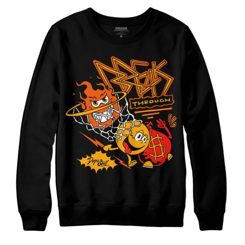 Black Taxi 12s DopeSkill Sweatshirt Break Through Graphic sold by DopeSkill