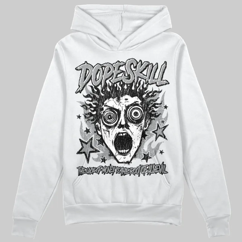 Wolf Grey 5s DopeSkill Hoodie Sweatshirt Root of Evil Graphic sold by DopeSkill