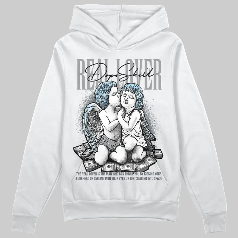 Wolf Grey 5s DopeSkill Hoodie Sweatshirt Real Lover Graphic sold by DopeSkill