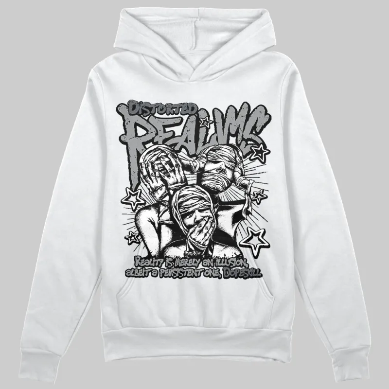 Wolf Grey 5s DopeSkill Hoodie Sweatshirt Distorted Realms Graphic sold by DopeSkill