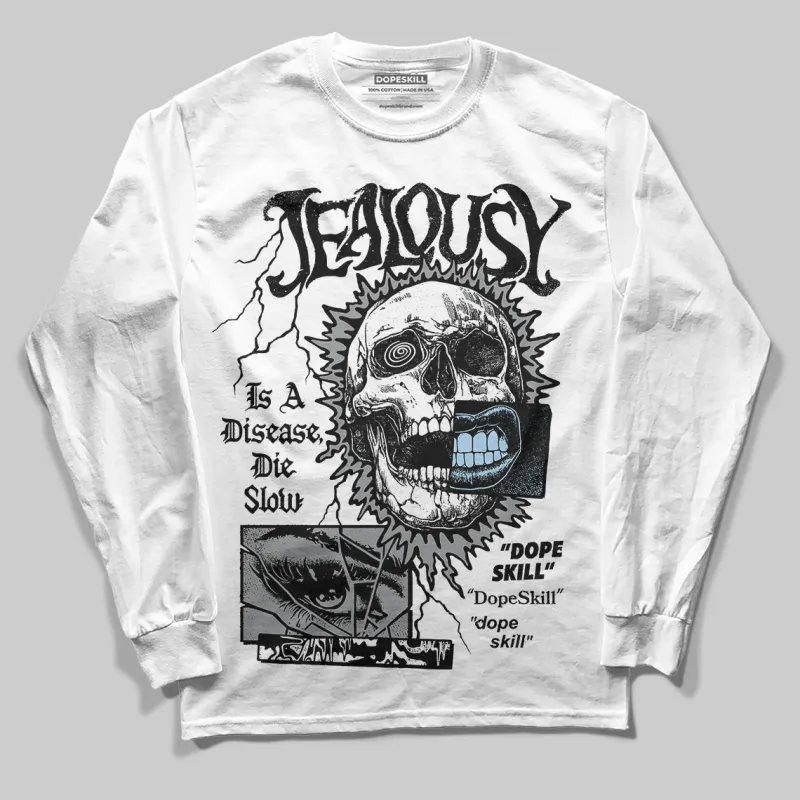 Wolf Grey 5s DopeSkill Long Sleeve T-Shirt Jealousy Graphic sold by DopeSkill