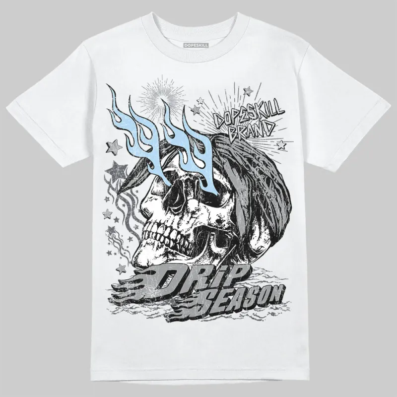 Wolf Grey 5s DopeSkill T-Shirt Drip Season Graphic sold by DopeSkill