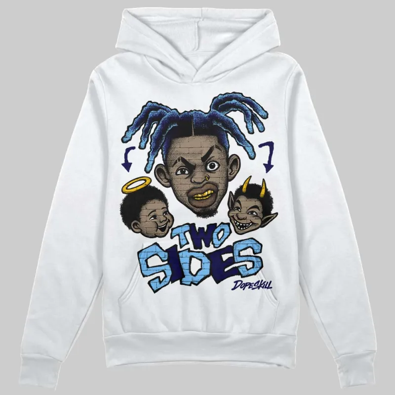 University Blue 'Two Sides' DopeSkill Graphic Hoodie sold by DopeSkill