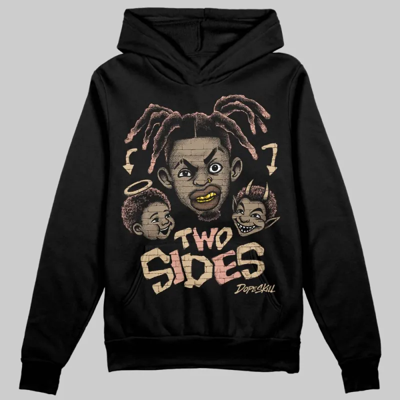 TAN 'Two Sides' DopeSkill Graphic Hoodie sold by DopeSkill
