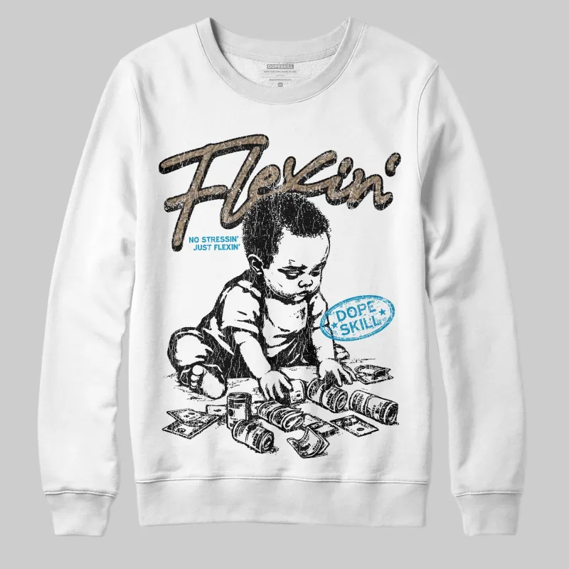 “We Outside” 3s DopeSkill Sweatshirt Flexin' Graphic sold by DopeSkill