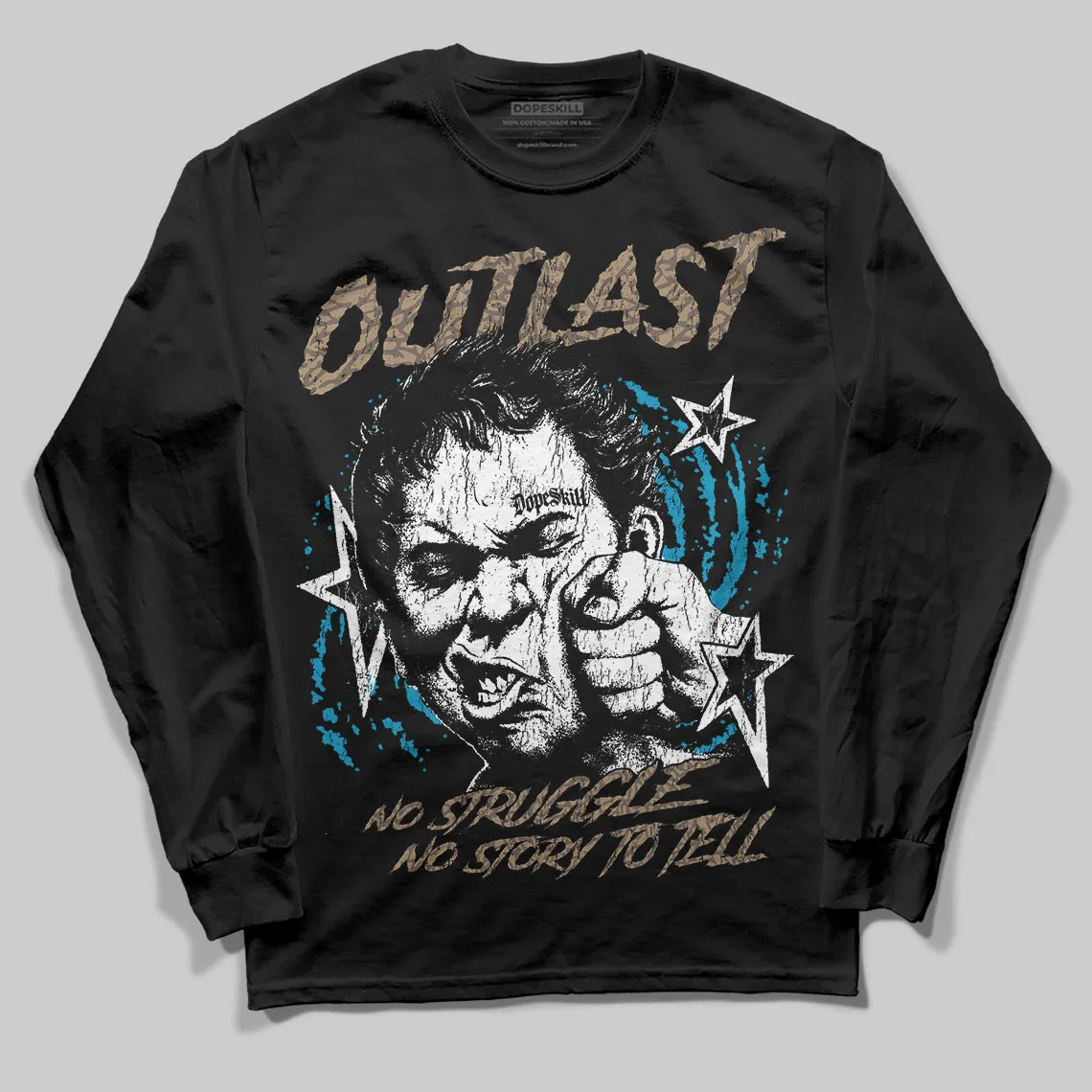 “We Outside” 3s DopeSkill Long Sleeve T-Shirt Outlast Graphic sold by DopeSkill product image thumbnail 2