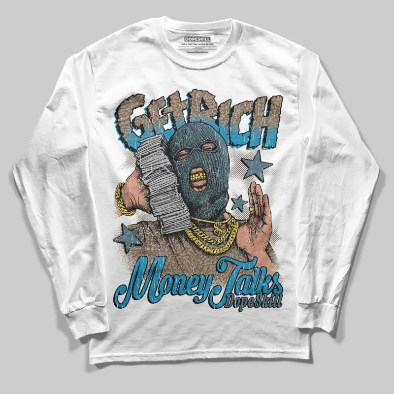 “We Outside” 3s DopeSkill Long Sleeve T-Shirt Get Rich Graphic sold by DopeSkill