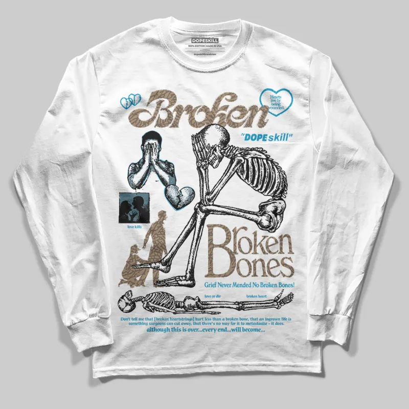 “We Outside” 3s DopeSkill Long Sleeve T-Shirt Broken Bones Graphic sold by DopeSkill