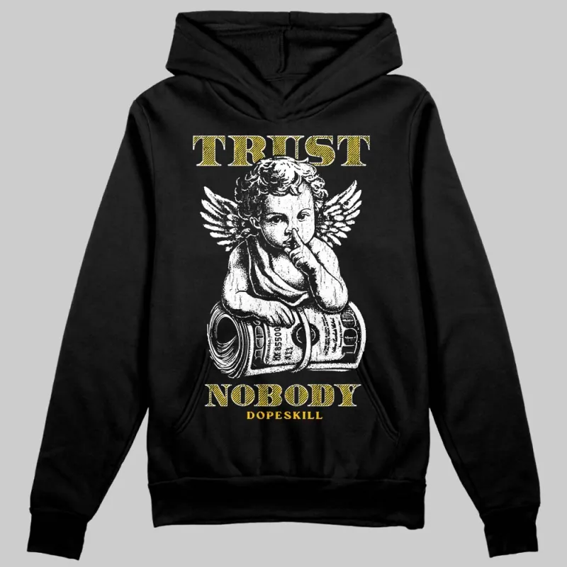 Yellow 'Trust Nobody' DopeSkill Graphic Hoodie sold by DopeSkill