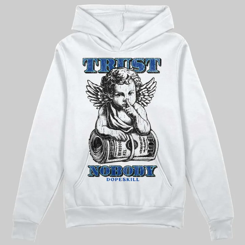 Royal Blue 'Trust Nobody' DopeSkill Graphic Hoodie sold by DopeSkill
