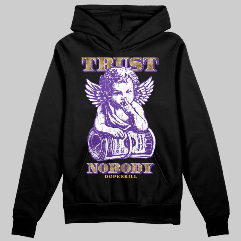 PURPLE 'Trust Nobody' DopeSkill Graphic Hoodie sold by DopeSkill