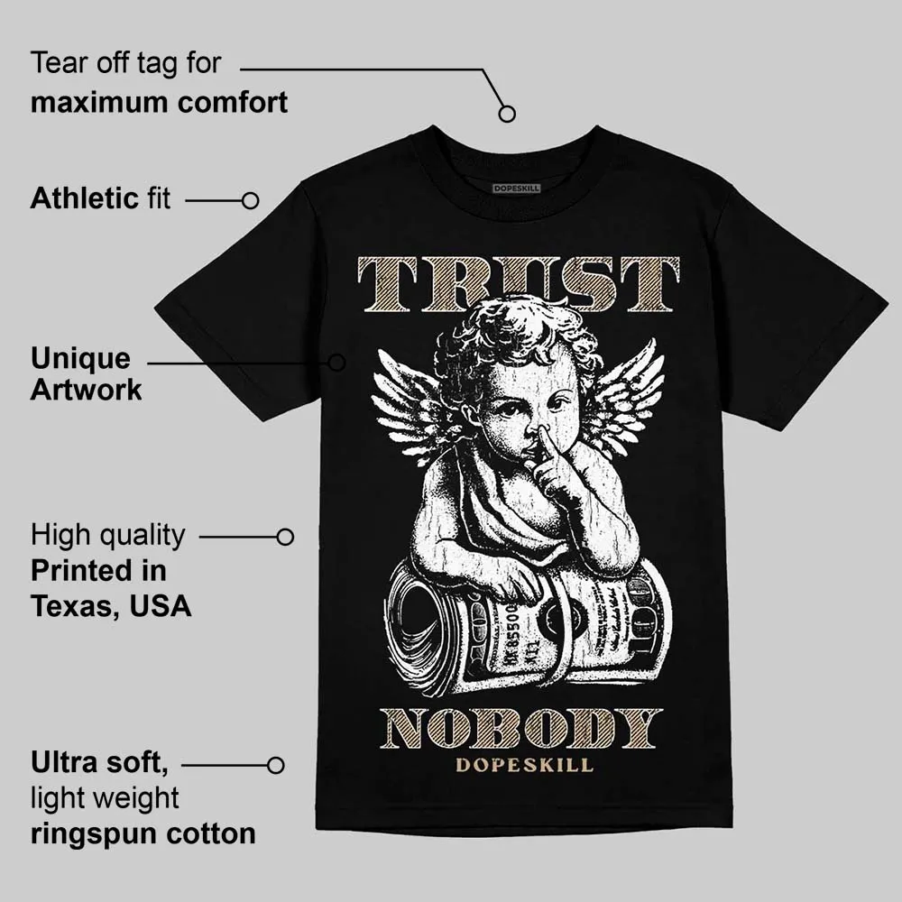 TAN 'Trust Nobody' DopeSkill Graphic T-Shirt sold by DopeSkill product image thumbnail 3