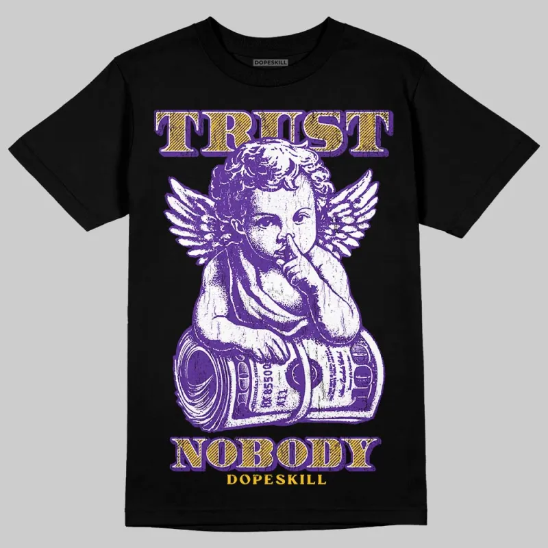 PURPLE 'Trust Nobody' DopeSkill Graphic T-Shirt sold by DopeSkill