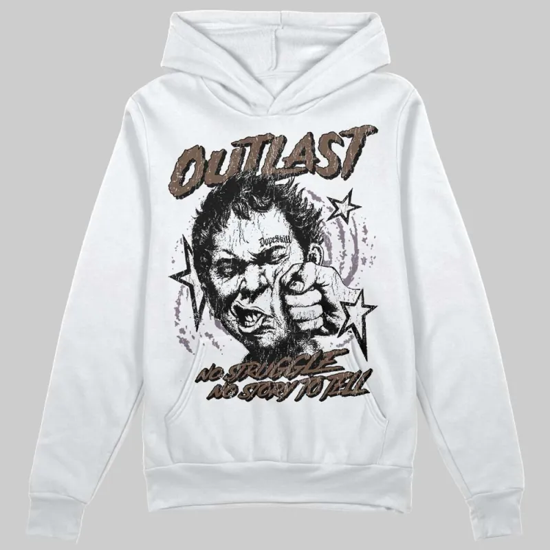 A Ma Maniere x Dark Mocha 4s DopeSkill Hoodie Sweatshirt Outlast Graphic sold by DopeSkill