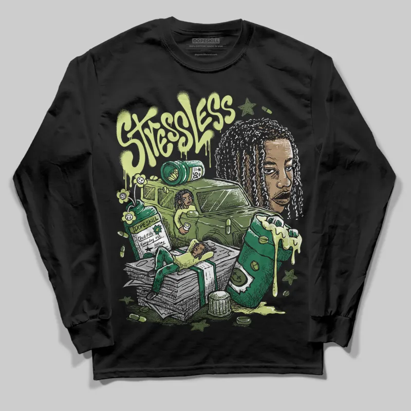 Foamposite One "Pine Green" DopeSkill Long Sleeve T-Shirt Stressless Graphic sold by DopeSkill