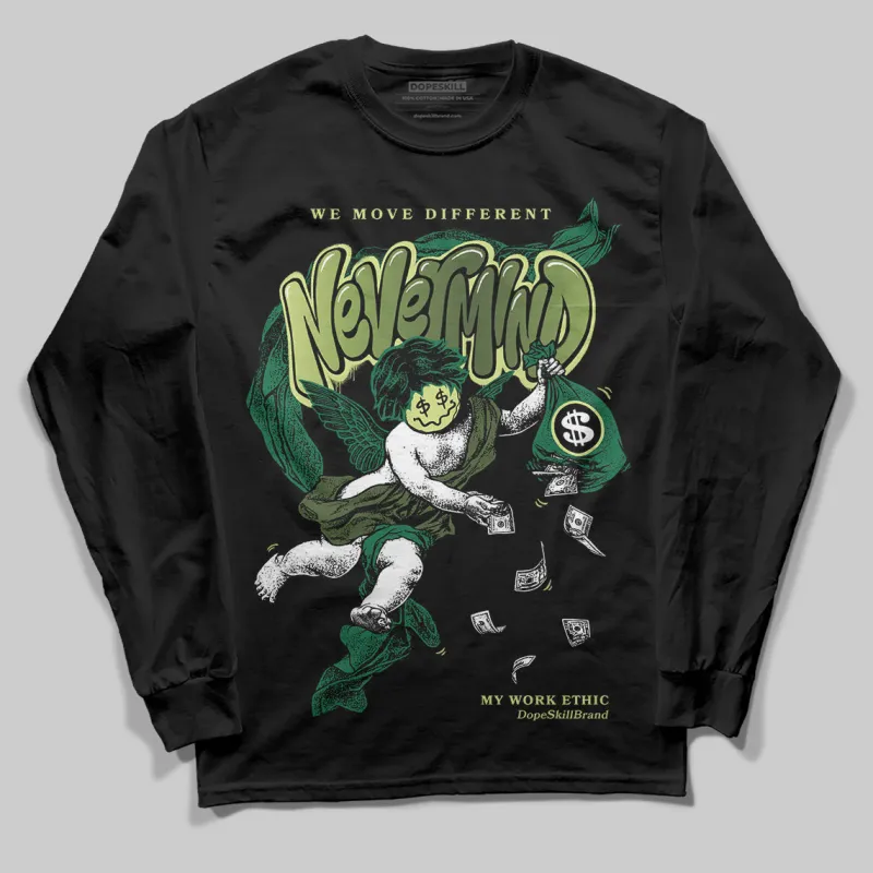 Foamposite One "Pine Green" DopeSkill Long Sleeve T-Shirt Nevermind Graphic sold by DopeSkill