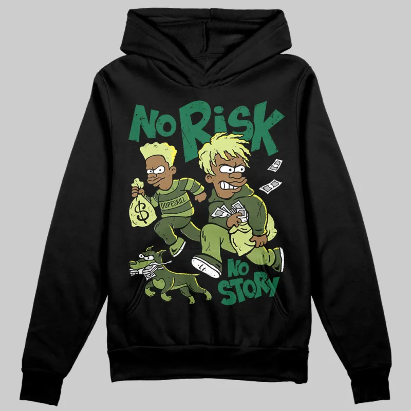 Foamposite One "Pine Green" DopeSkill Hoodie Sweatshirt No Risk No Story Graphic sold by DopeSkill