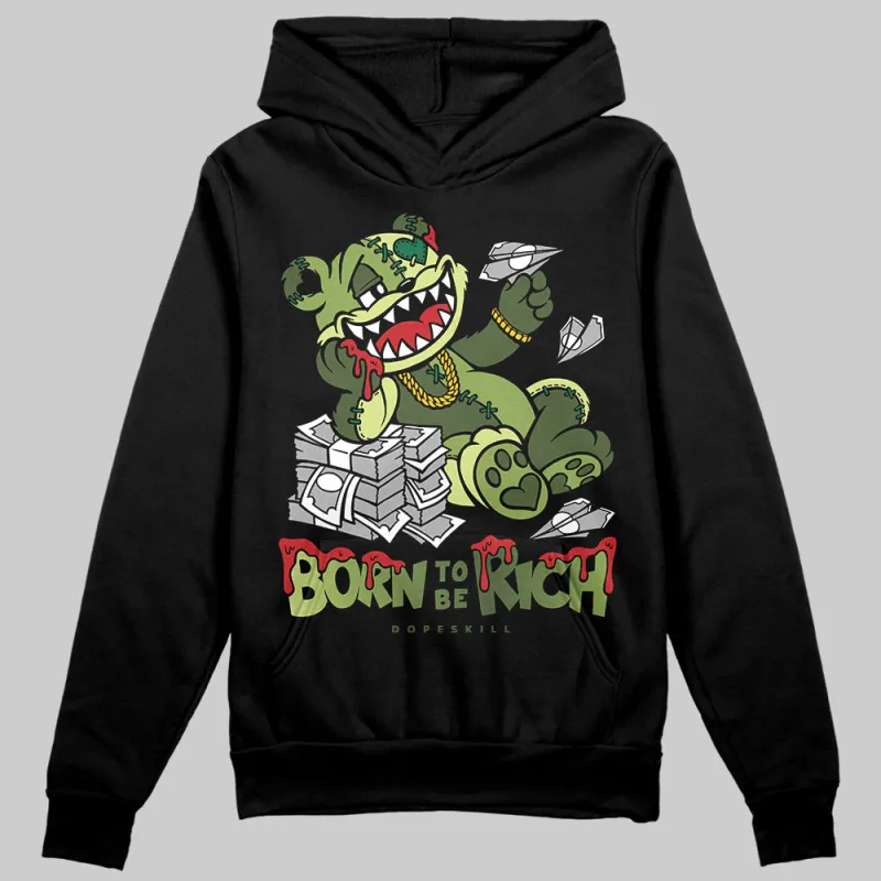 Foamposite One "Pine Green" DopeSkill Hoodie Sweatshirt Born To Be Rich Graphic sold by DopeSkill