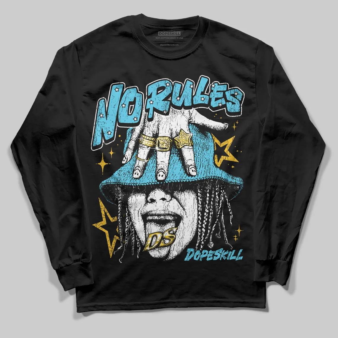 Gamma 11s DopeSkill Long Sleeve T-Shirt No Rules Graphic sold by DopeSkill