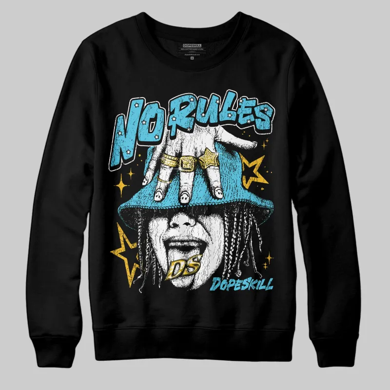 Gamma 11s DopeSkill Sweatshirt No Rules Graphic sold by DopeSkill
