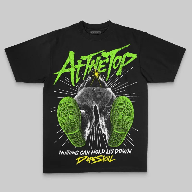 Neon Green Oversize Print 'Nothing Can Hold US Down' DopeSkill Graphic T-shirt sold by DopeSkill