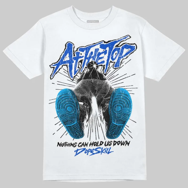 Royal Blue 'Nothing Can Hold US Down' DopeSkill Graphic T-Shirt made by DopeSkill